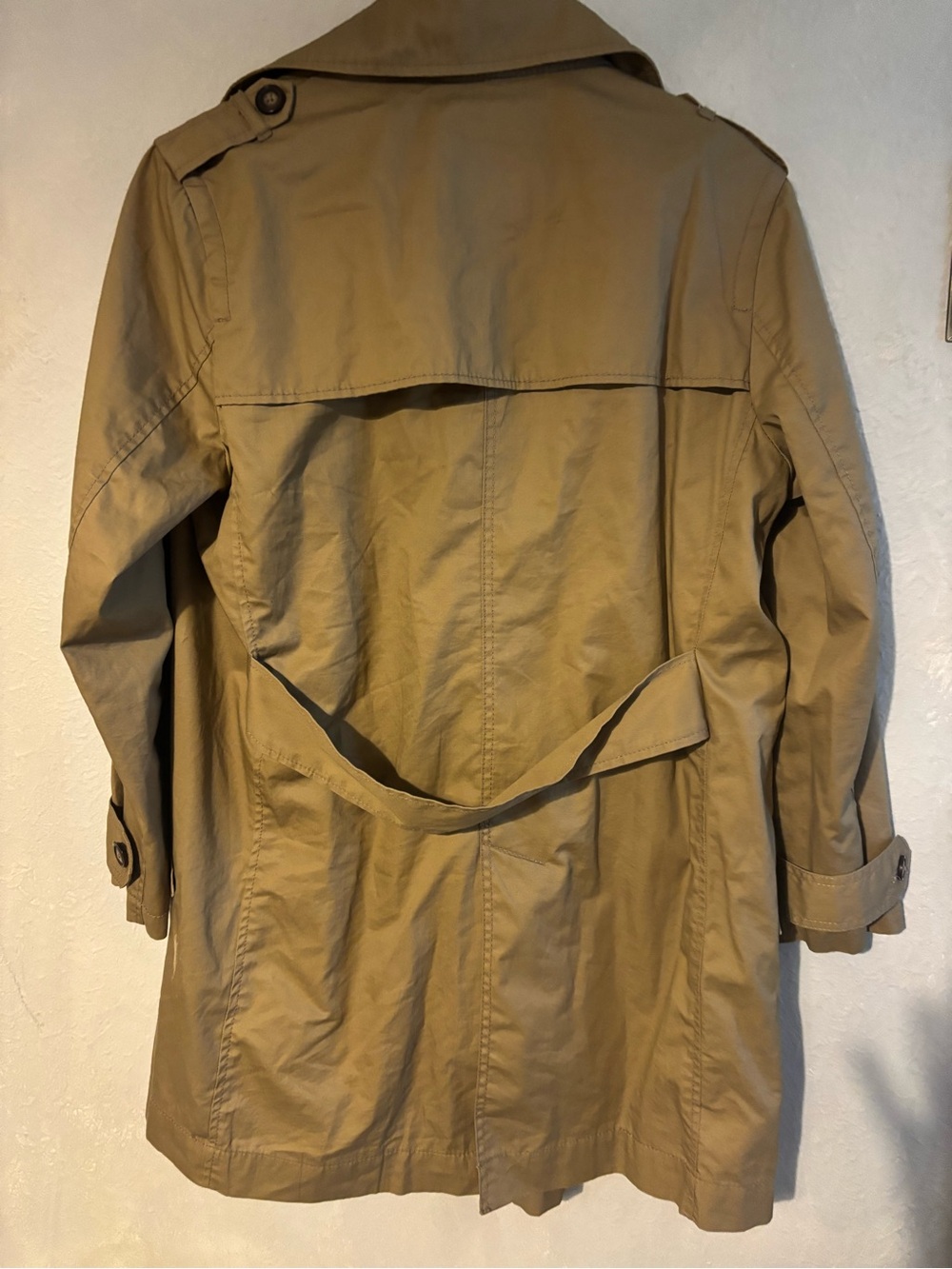 Madewell Tan Trench Coat - Picture 4 of 5